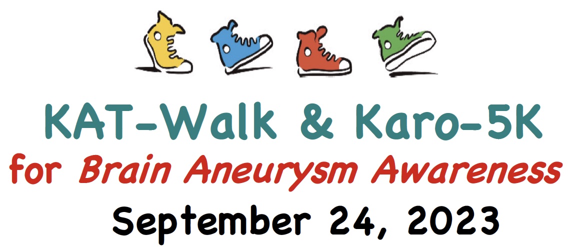 2023 KAT-Walk & Karo-5k for Brain Aneurysm Awareness